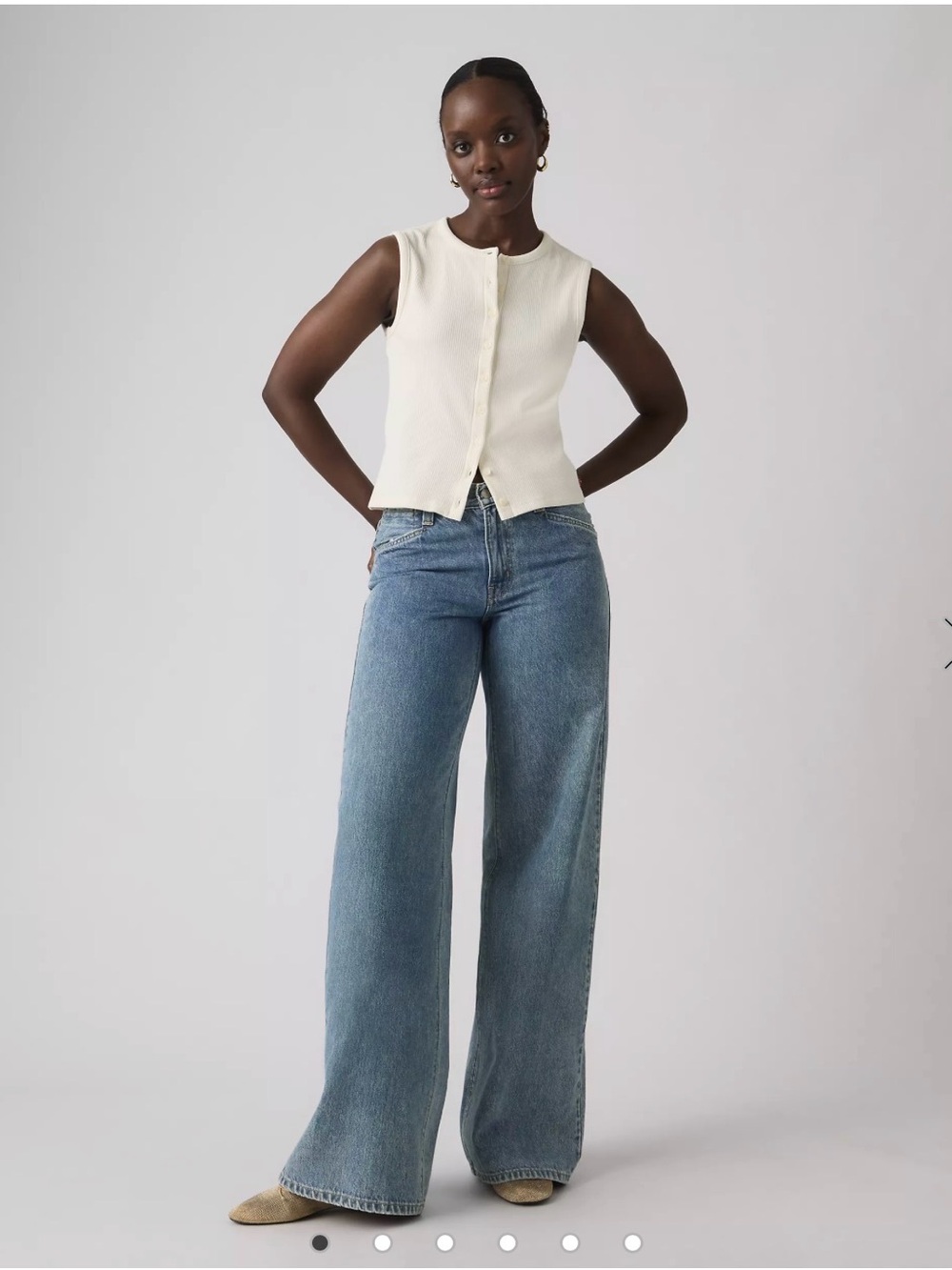94 Baggy Wide Leg Women Jeans
